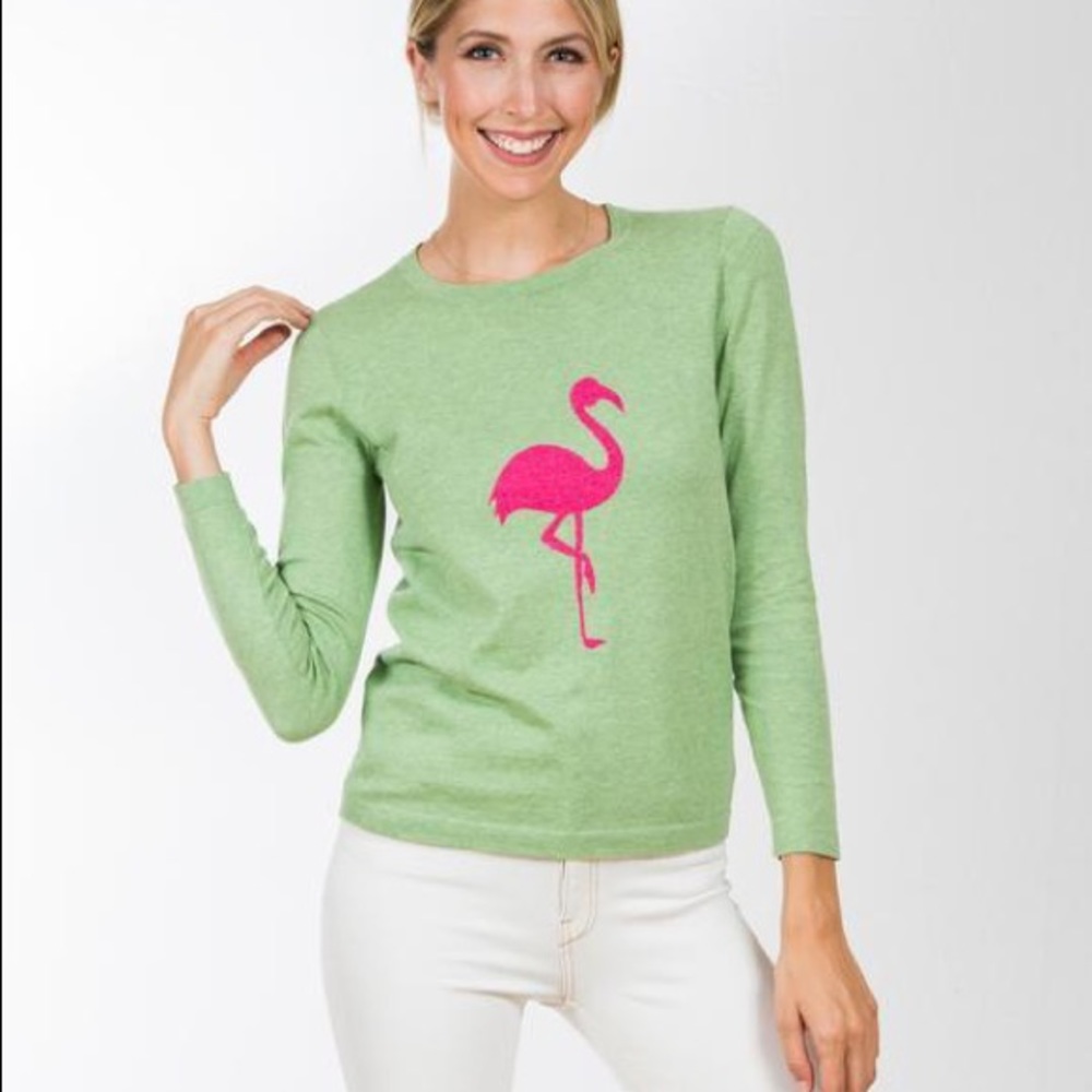 Flamingo Cotton Sweater